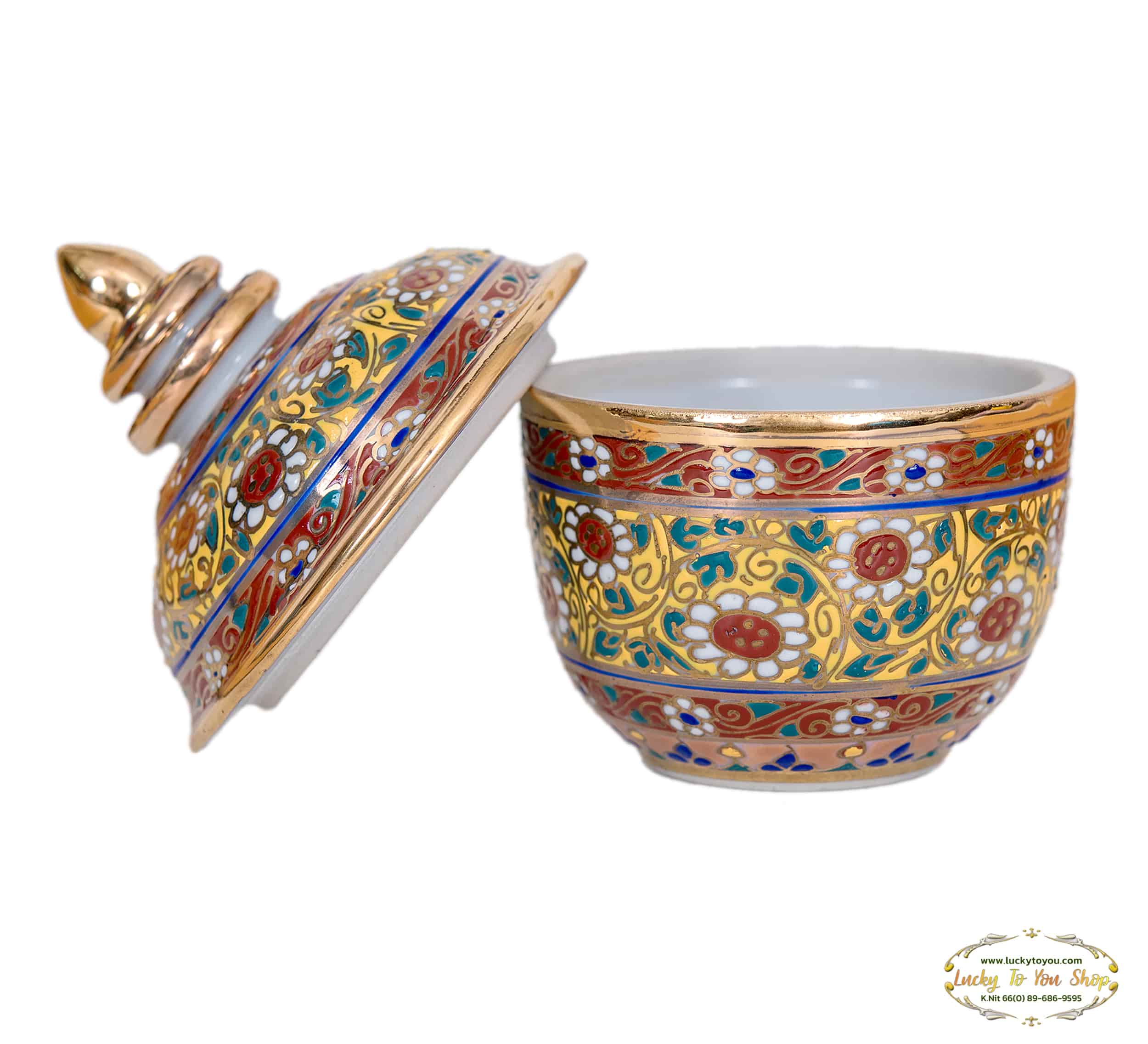 โถ 2 นิ้ว จักรีเหลือง