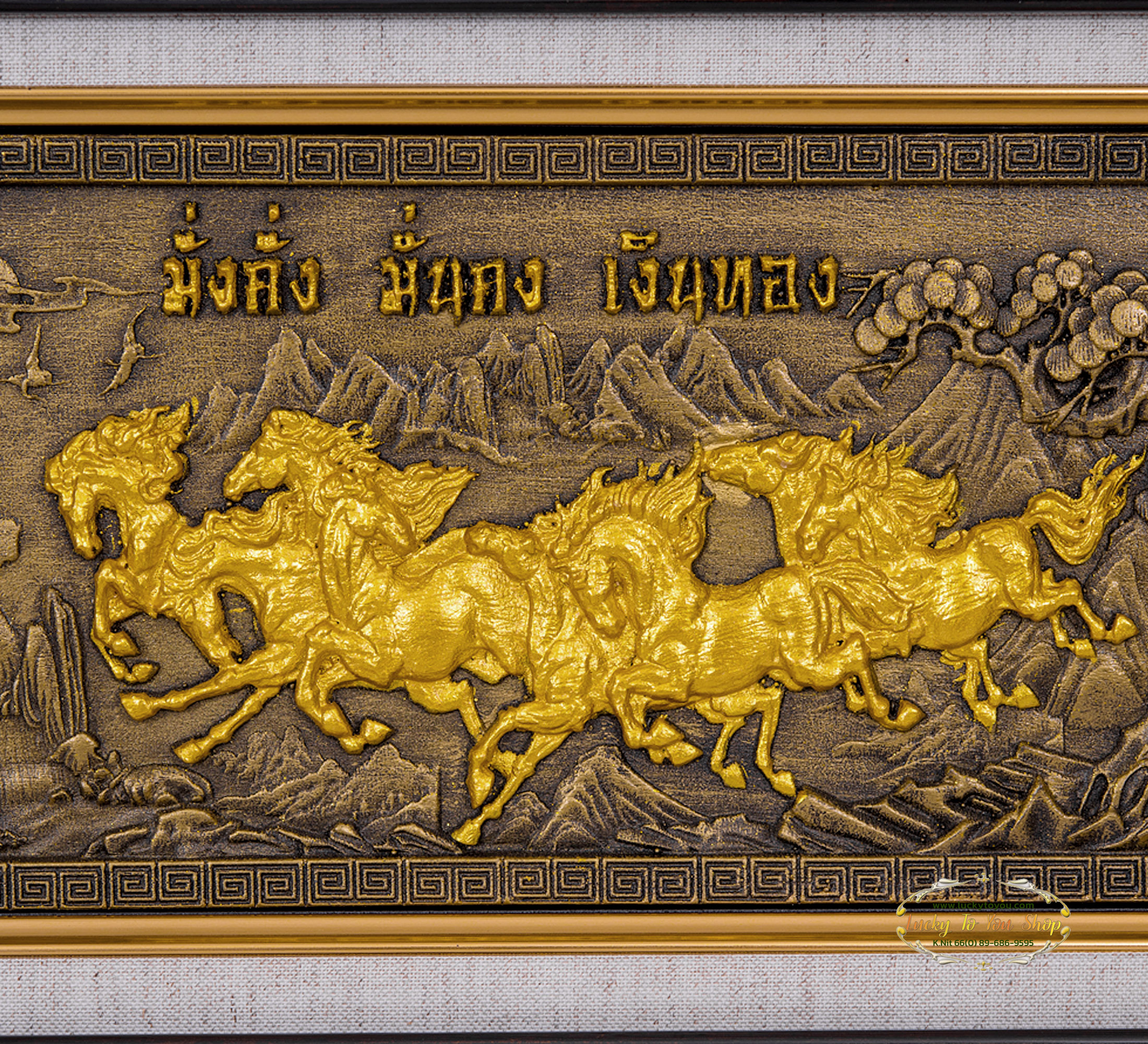 กรอบเรซิ่นม้าS