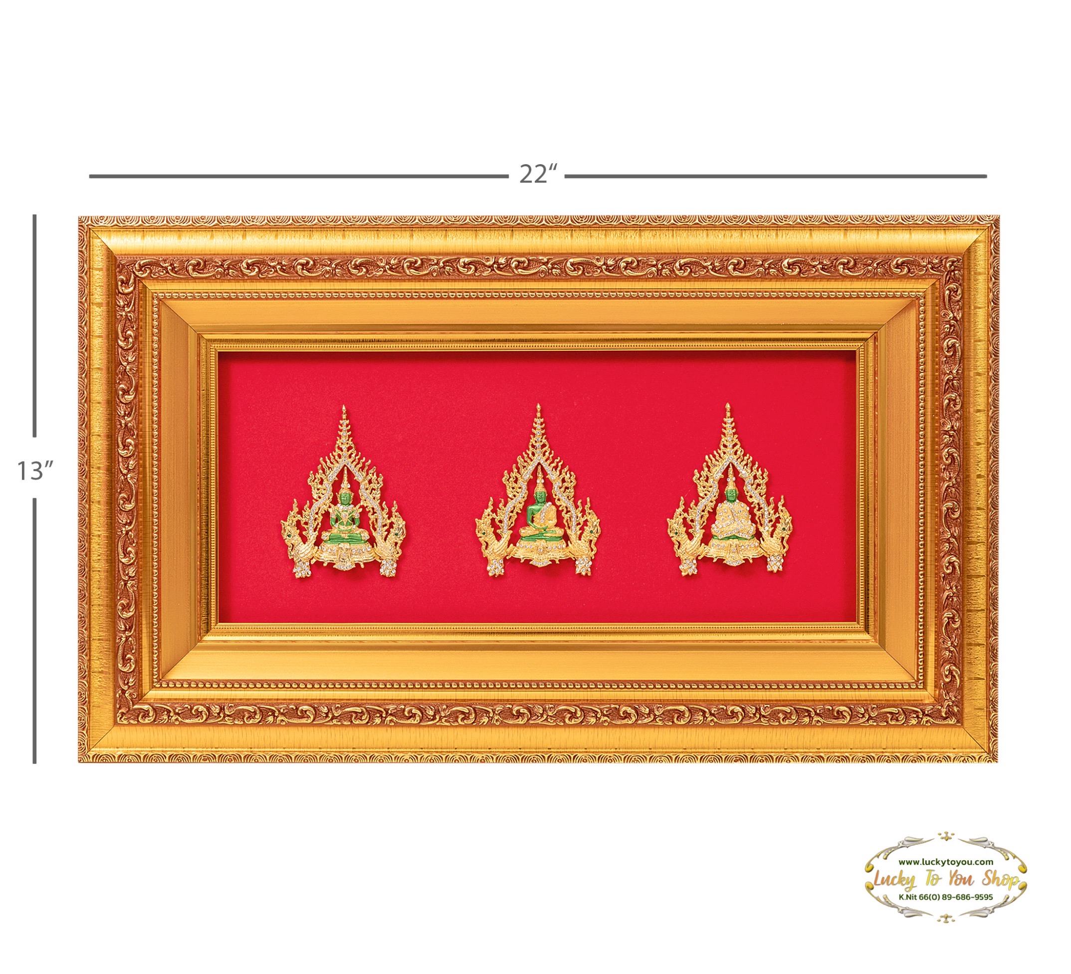 กรอบชุดพระแก้ว 3 ฤดู