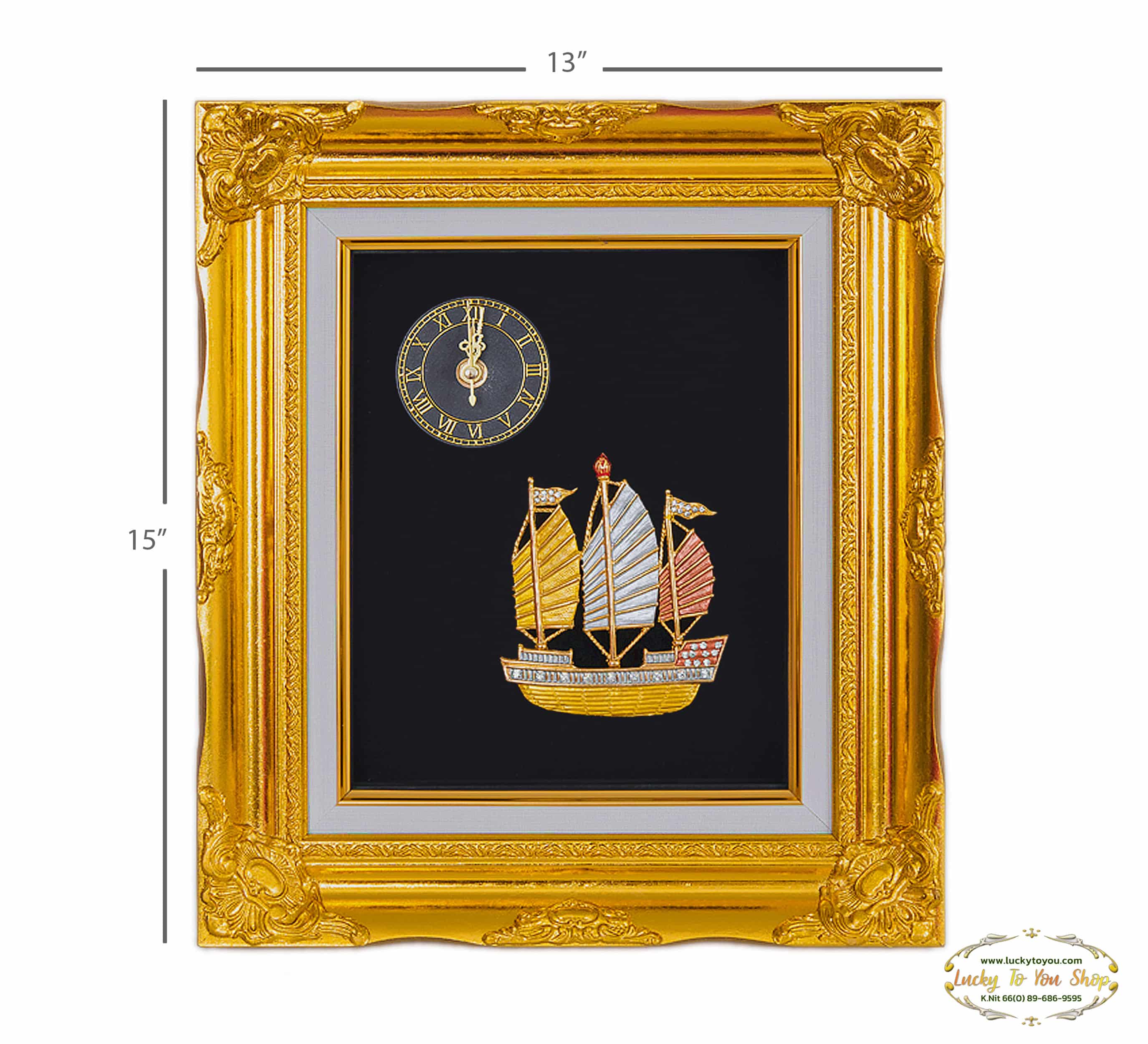 กรอบนาฬิกาหลุยส์เรือใบ
