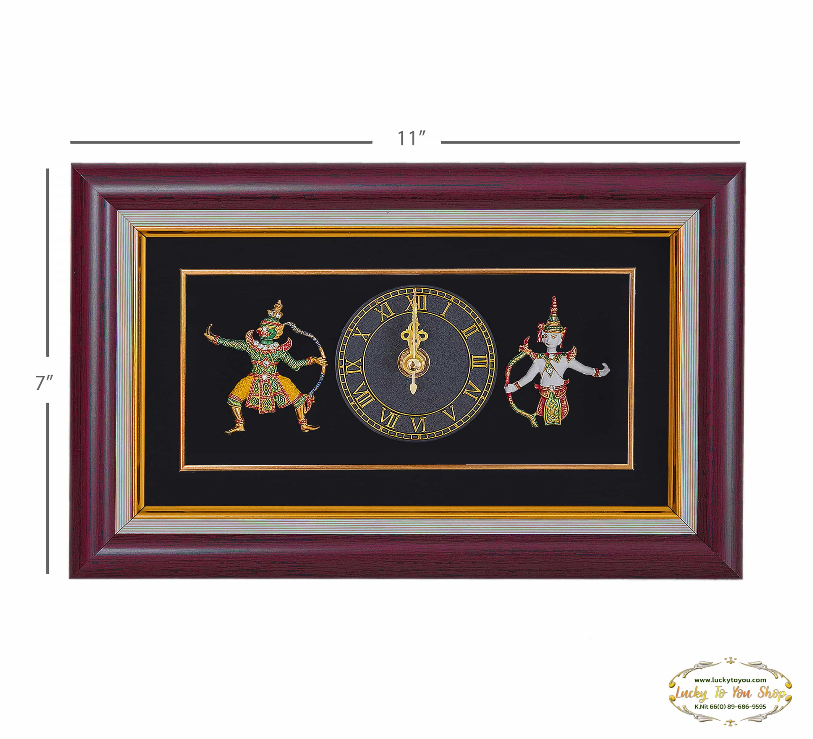 นาฬิกาคู่รามเกียรติ์