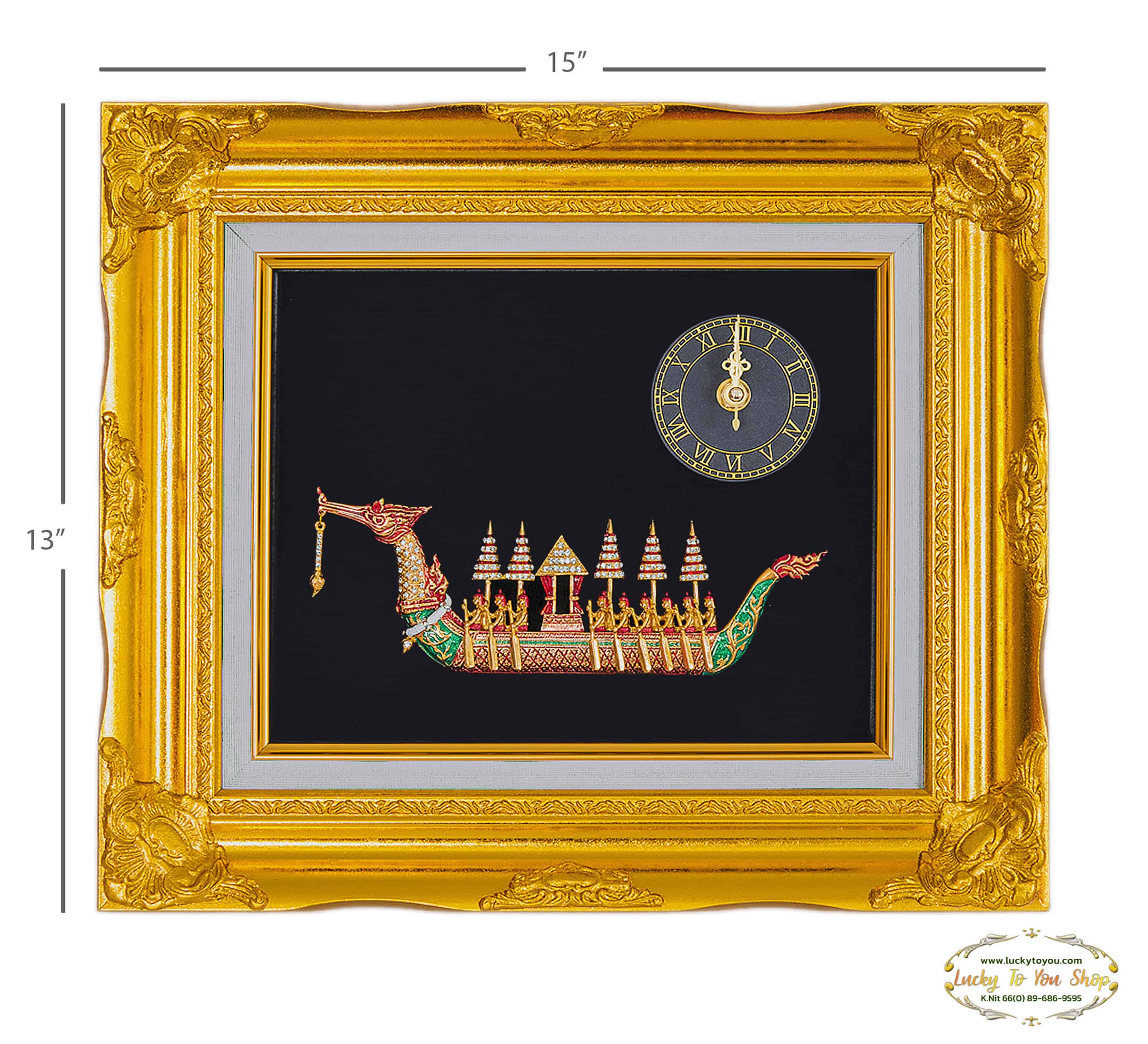 กรอบนาฬิกาหลุยส์สุพรรณหงส์