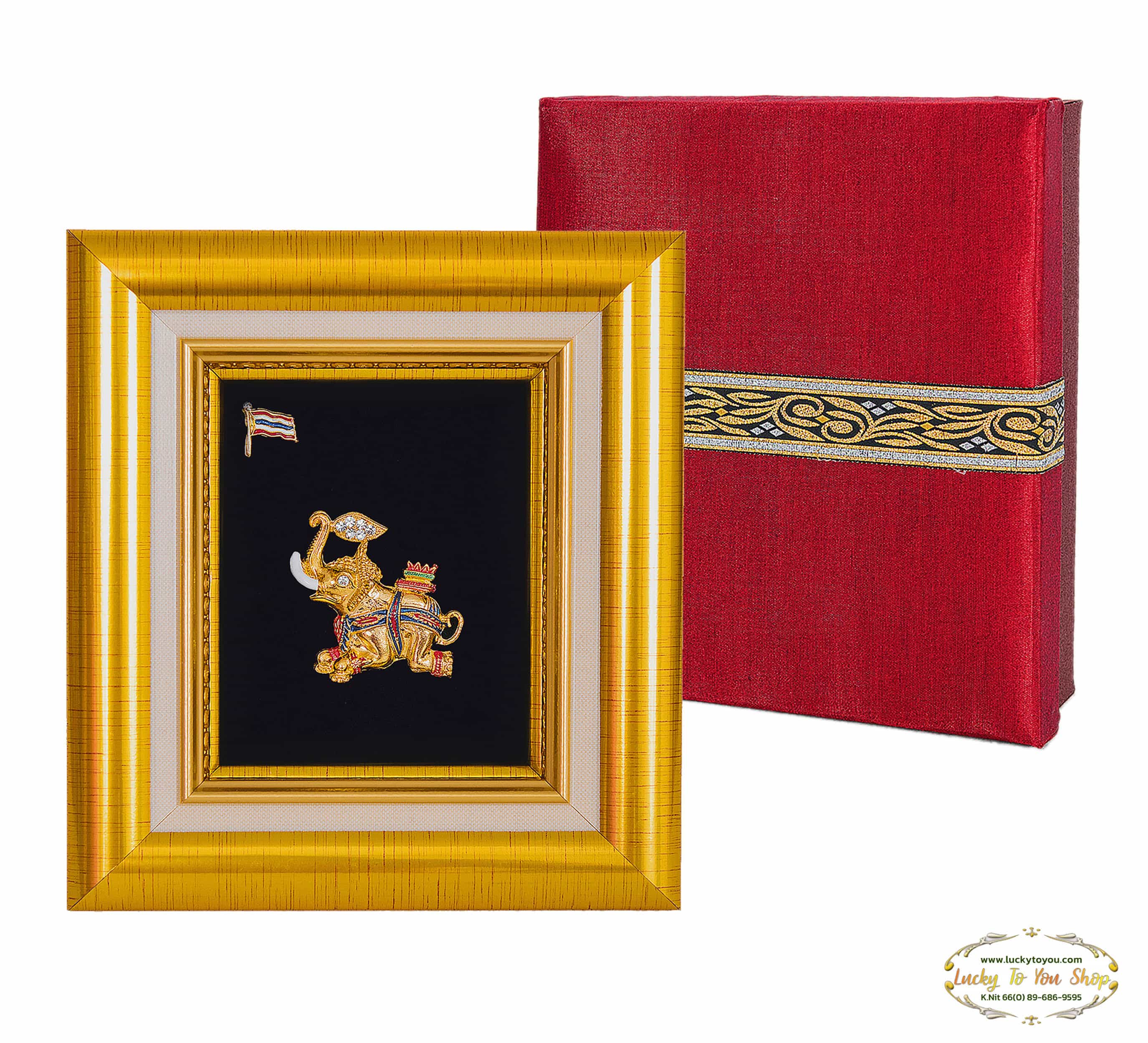 กรอบทองลายไทย A11