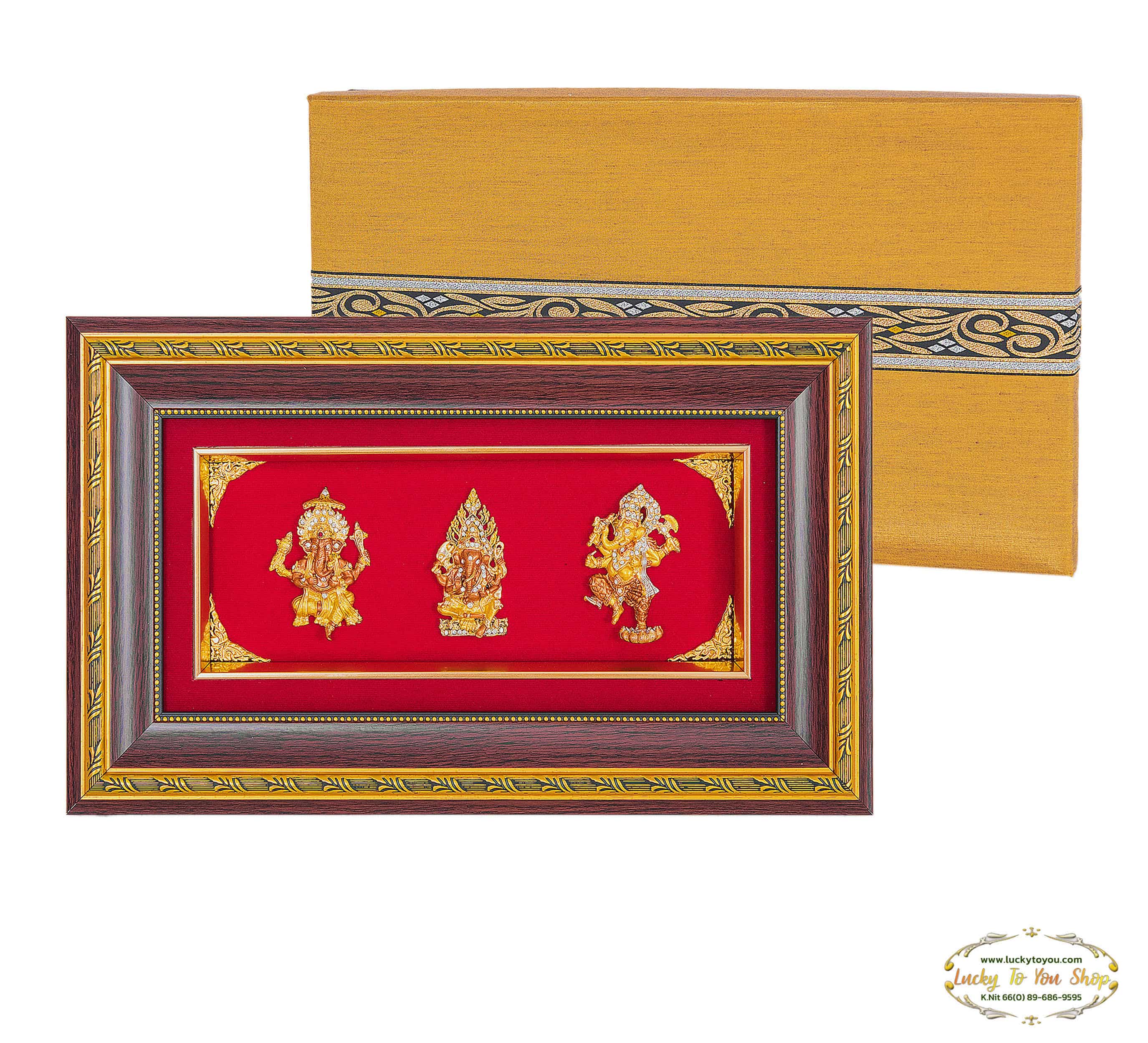 กรอบ 3 ช่องพระพิฆเนศ