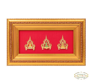 กรอบชุดพระคู่บ้าน
