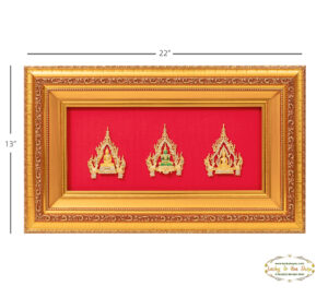 กรอบชุดพระคู่บ้าน